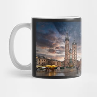 St Mary's Basilica (Mariacki Church in Krakow, Poland Mug